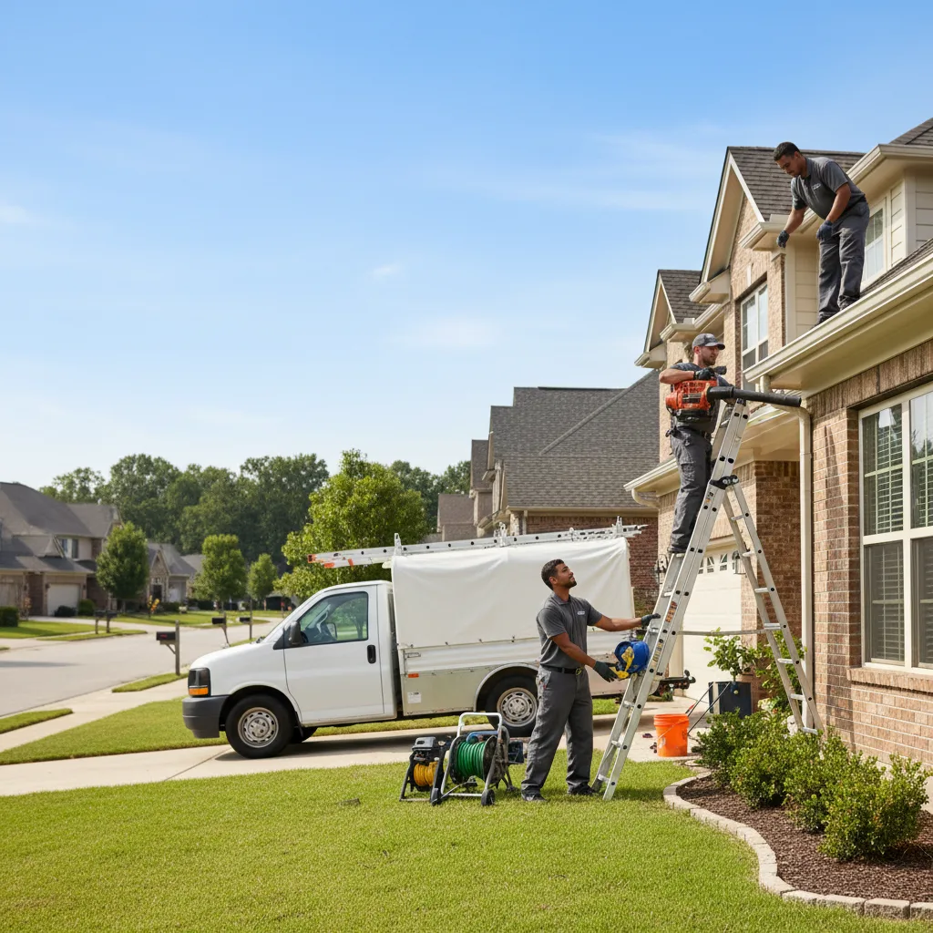 Home Gutter Service in Houghton Lake, MI near me